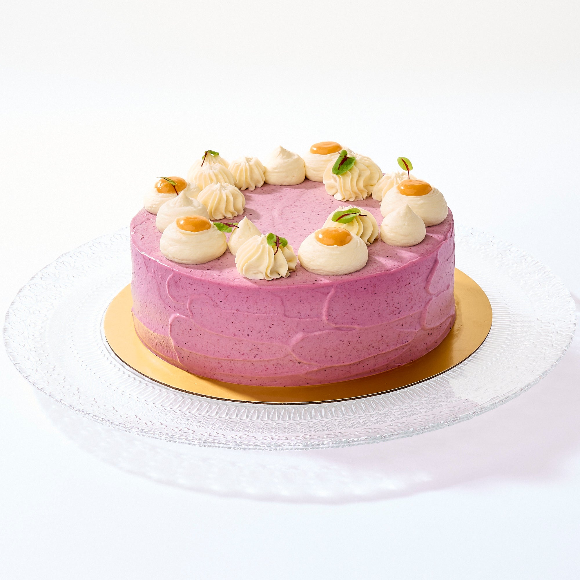 Lemon Cassis Sponge