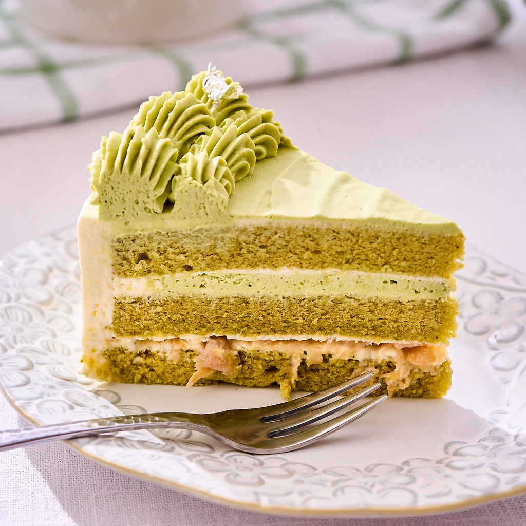 Matcha Lychee Sponge