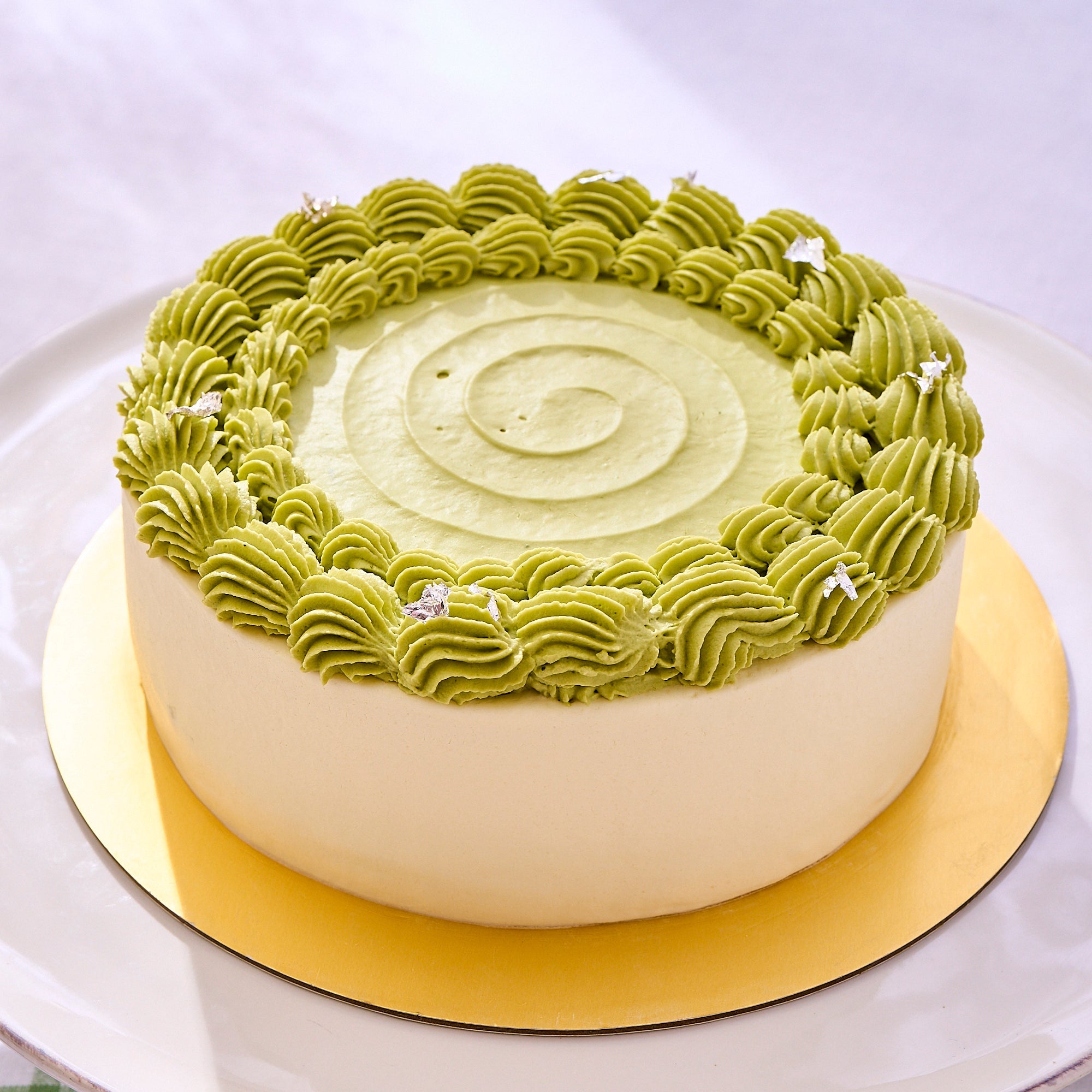 Matcha Lychee Sponge