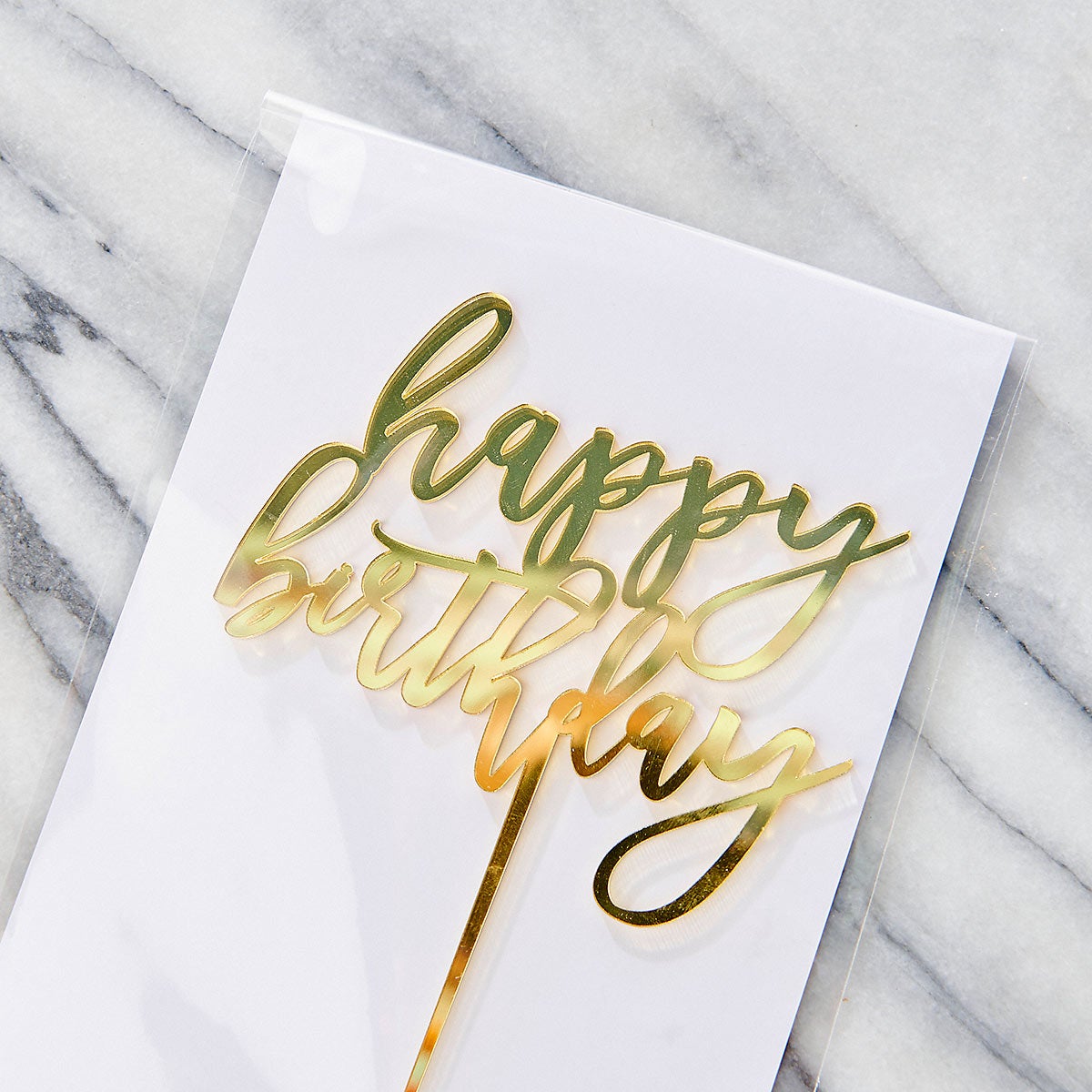 Happy Birthday Cake Topper