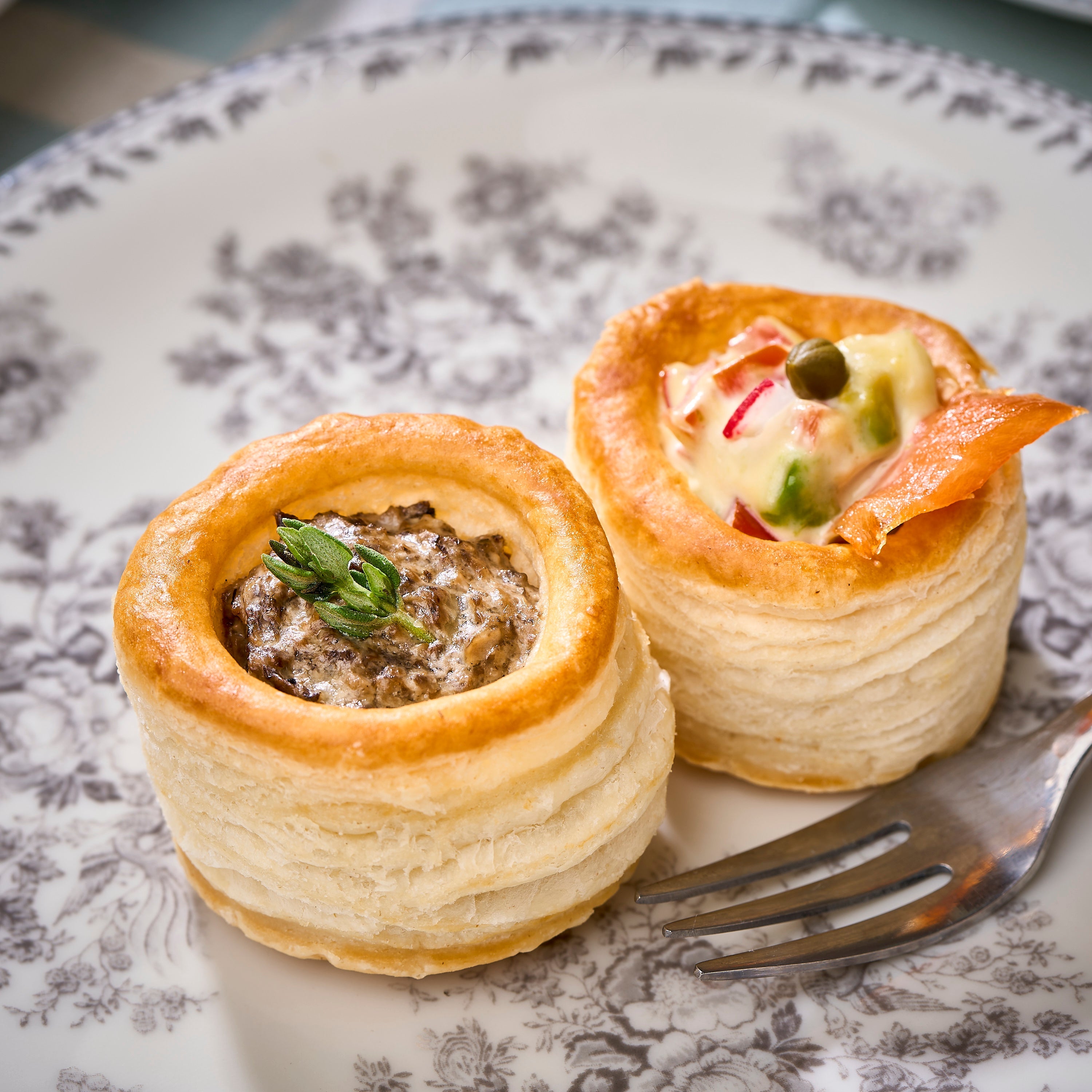 Smoked Salmon & Avocado Vol-au-Vent