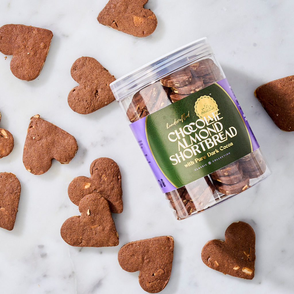 Chocolate Almond Shortbread