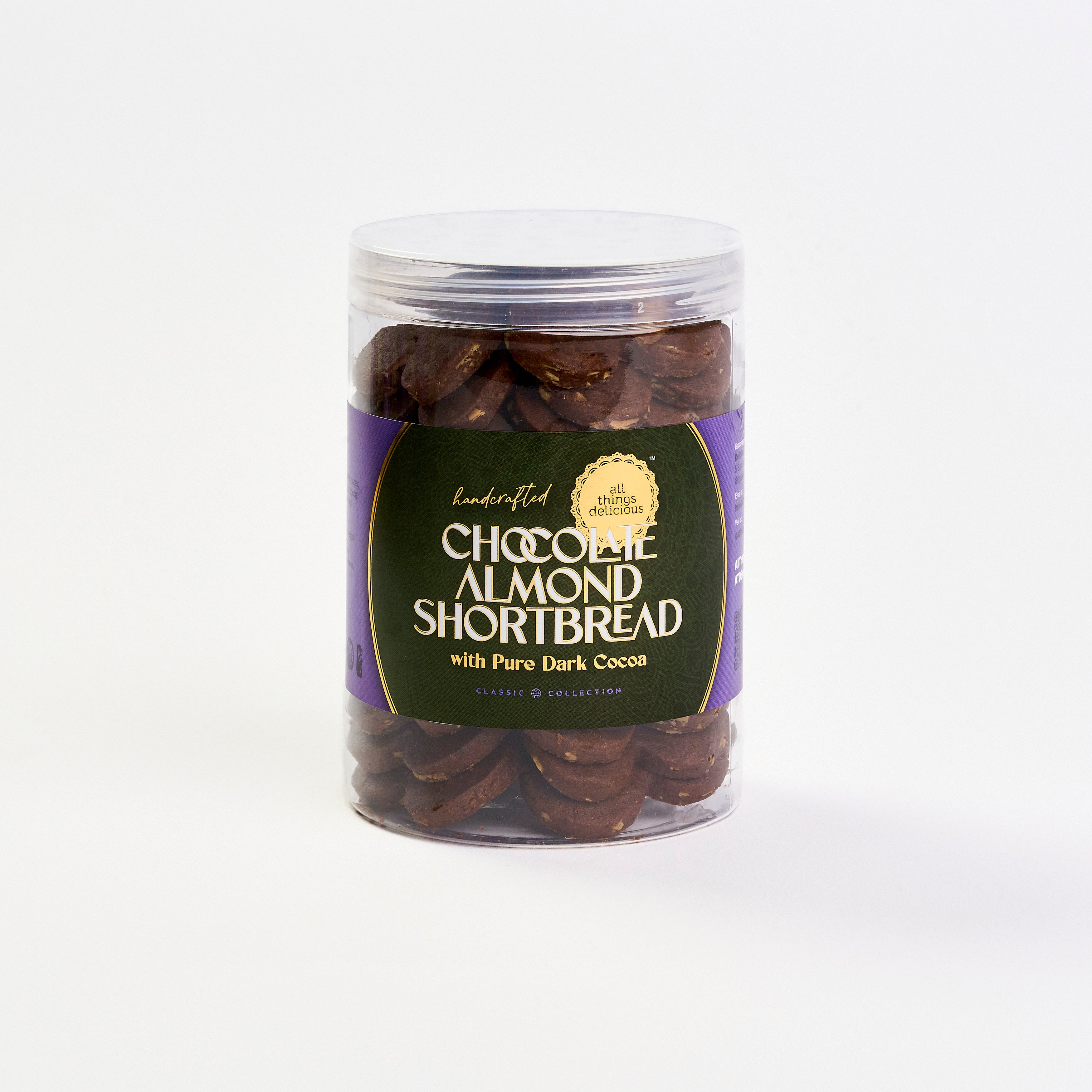 Chocolate Almond Shortbread