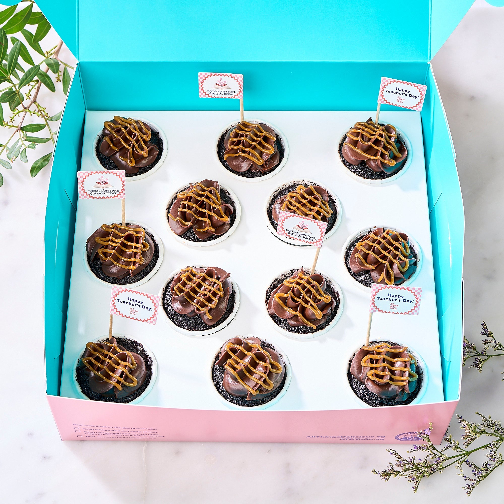 Teachers' Day: Mini Cupcakes (Box of 12)