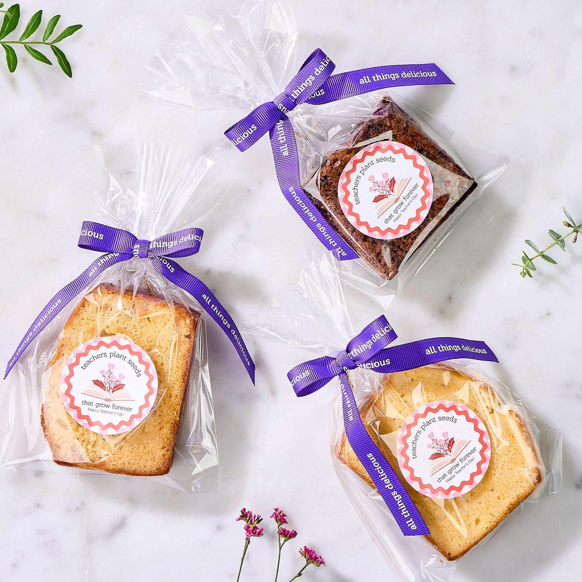 Teachers' Day: Slice Cake Gift Pack