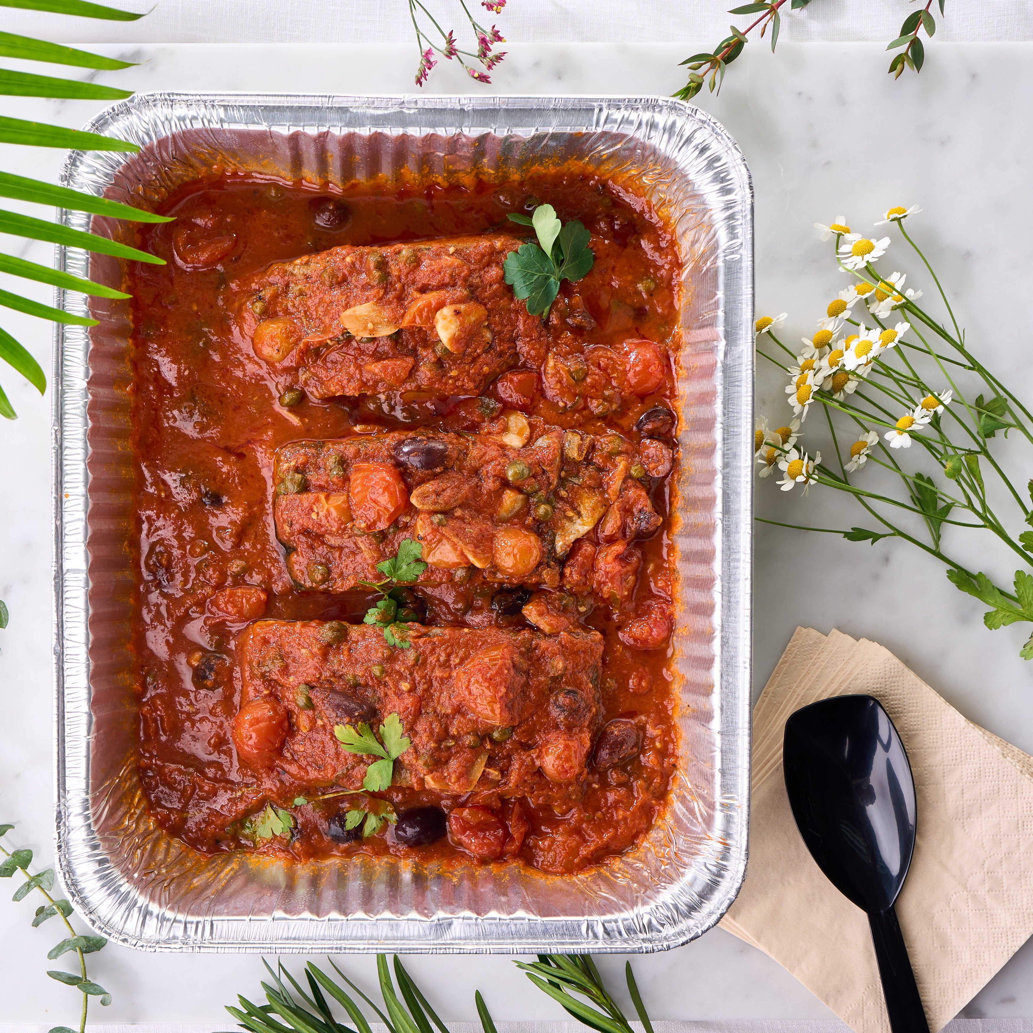 Chef-To-Go  ⭐️  Salmon Puttanesca