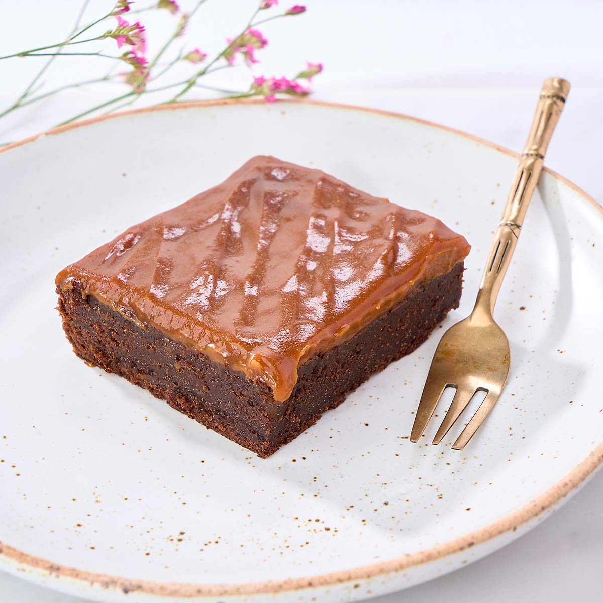 Sea Salt Caramel Brownie