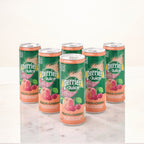 Flavoured Sparkling Water: Peach & Cherry (Pack of 6)