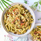 Coriander Pesto Seafood Pasta Tray