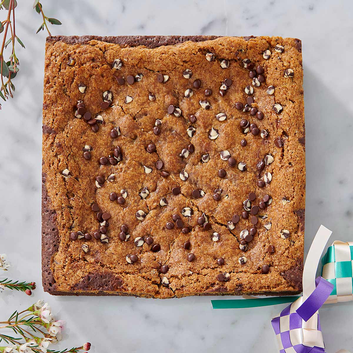 Chocolate Chip Brookie